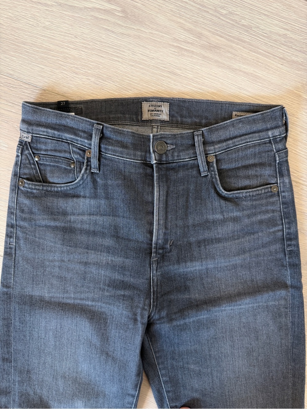 Citizens Of Humanity Rocket Crop High Rise Skinny Jeans 27